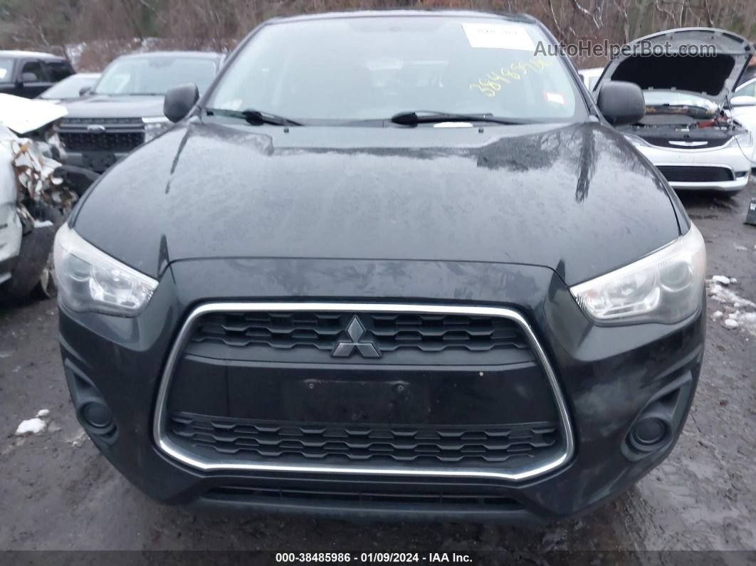 2015 Mitsubishi Outlander Sport Es Черный vin: 4A4AR3AU2FE025046