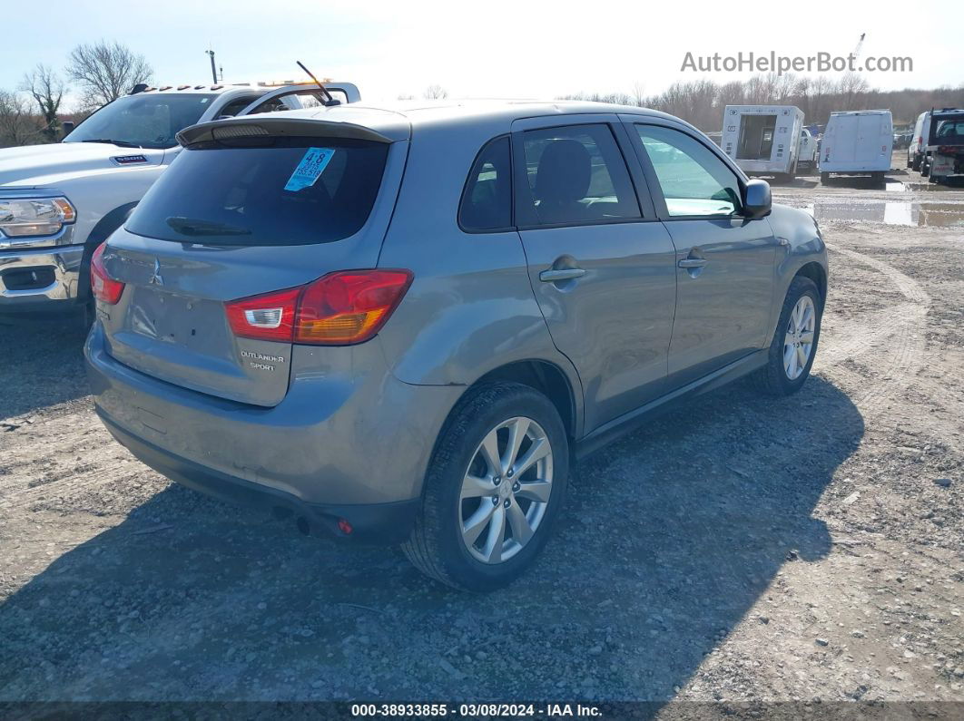 2015 Mitsubishi Outlander Sport Es Gray vin: 4A4AR3AU3FE013147