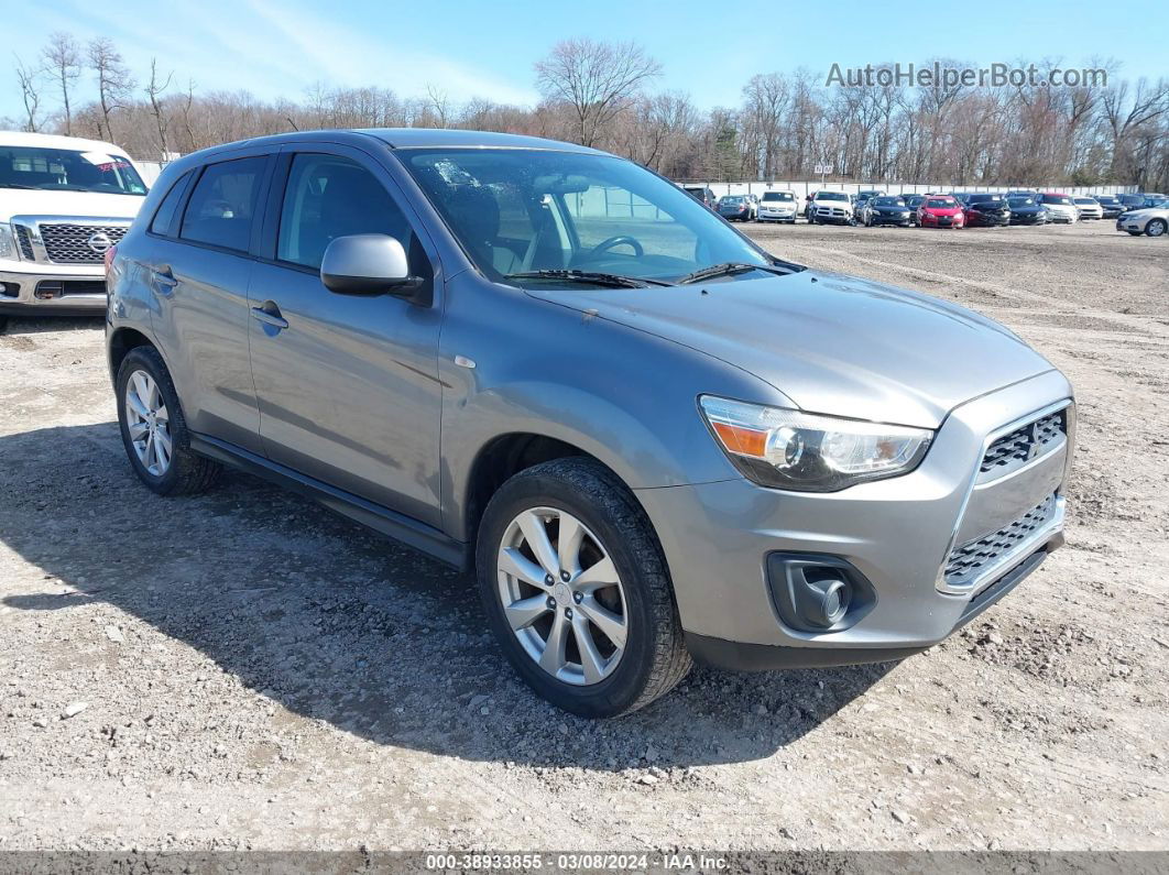 2015 Mitsubishi Outlander Sport Es Gray vin: 4A4AR3AU3FE013147