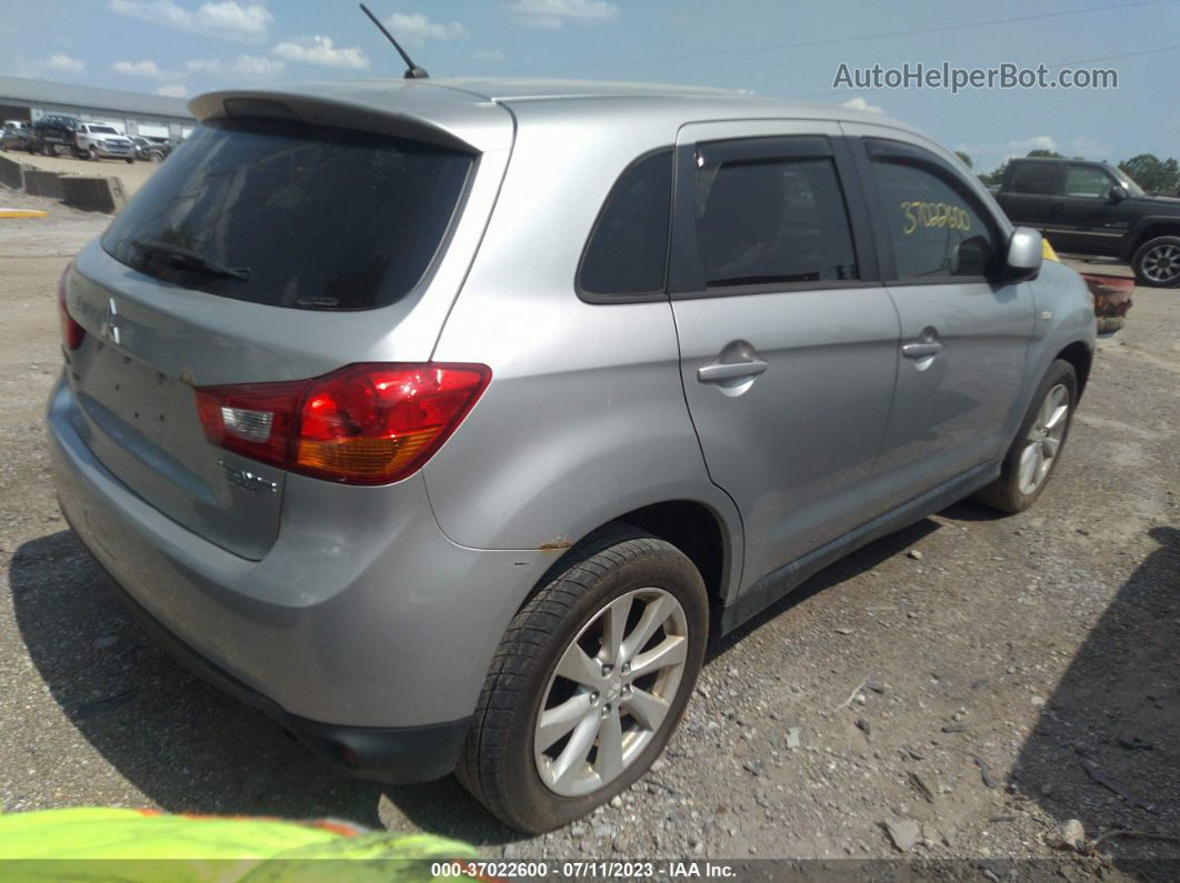 2015 Mitsubishi Outlander Sport Es Silver vin: 4A4AR3AU4FE011925