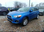 2015 Mitsubishi Outlander Sport Es Blue vin: 4A4AR3AU4FE019149