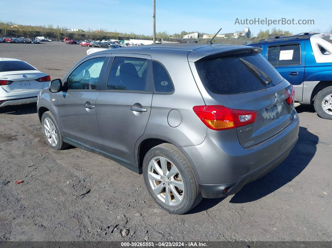 2015 Mitsubishi Outlander Sport Es Gray vin: 4A4AR3AU4FE059862