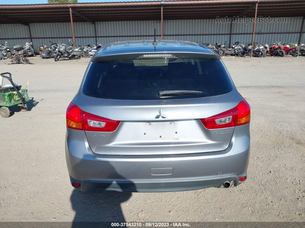 2013 Mitsubishi Outlander Sport Es Gray vin: 4A4AR3AU5DE015477