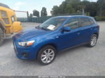 2015 Mitsubishi Outlander Sport Es Blue vin: 4A4AR3AU5FE001565