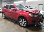 2015 Mitsubishi Outlander Sport Es Красный vin: 4A4AR3AU5FE007981