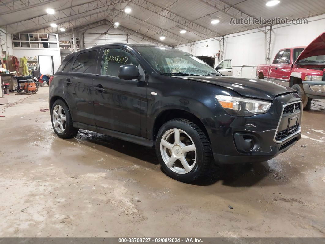 2015 Mitsubishi Outlander Sport Es Black vin: 4A4AR3AU5FE050989