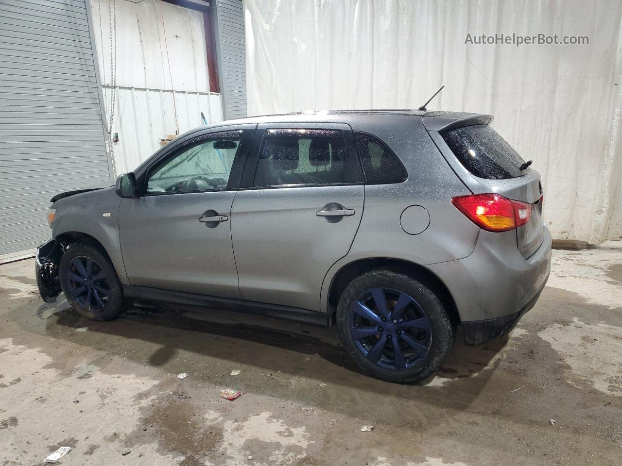 2015 Mitsubishi Outlander Sport Es Silver vin: 4A4AR3AU6FE008816