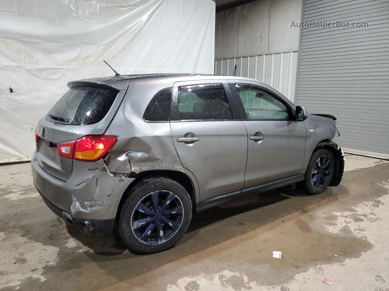 2015 Mitsubishi Outlander Sport Es Silver vin: 4A4AR3AU6FE008816