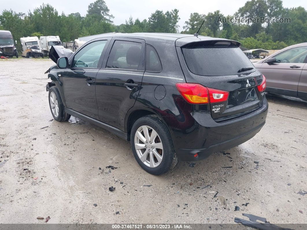 2015 Mitsubishi Outlander Sport Es Black vin: 4A4AR3AU6FE017449