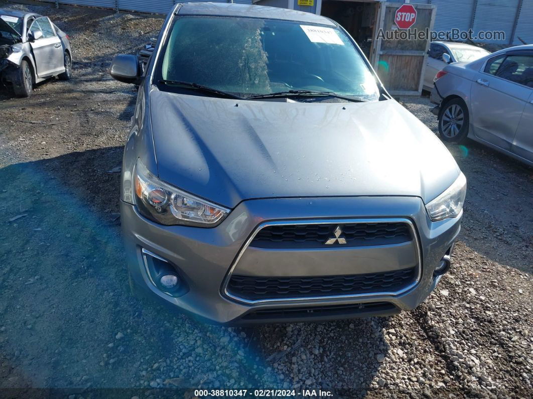 2015 Mitsubishi Outlander Sport Es Серебряный vin: 4A4AR3AU6FE018438