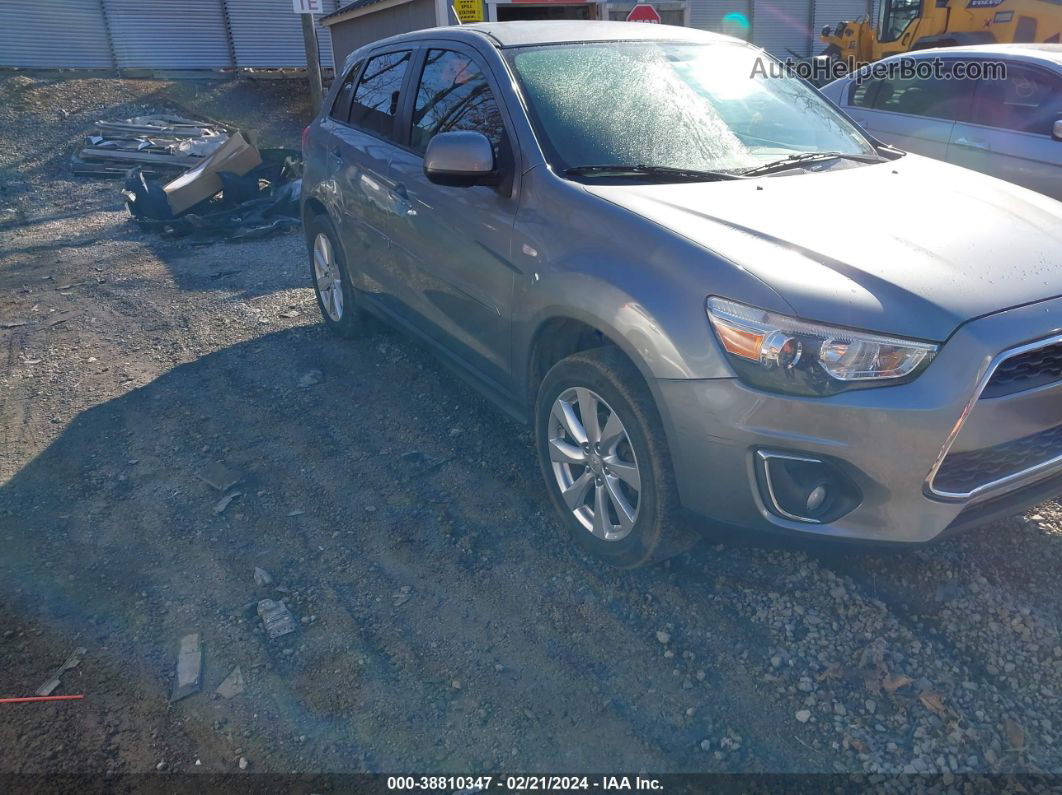 2015 Mitsubishi Outlander Sport Es Silver vin: 4A4AR3AU6FE018438