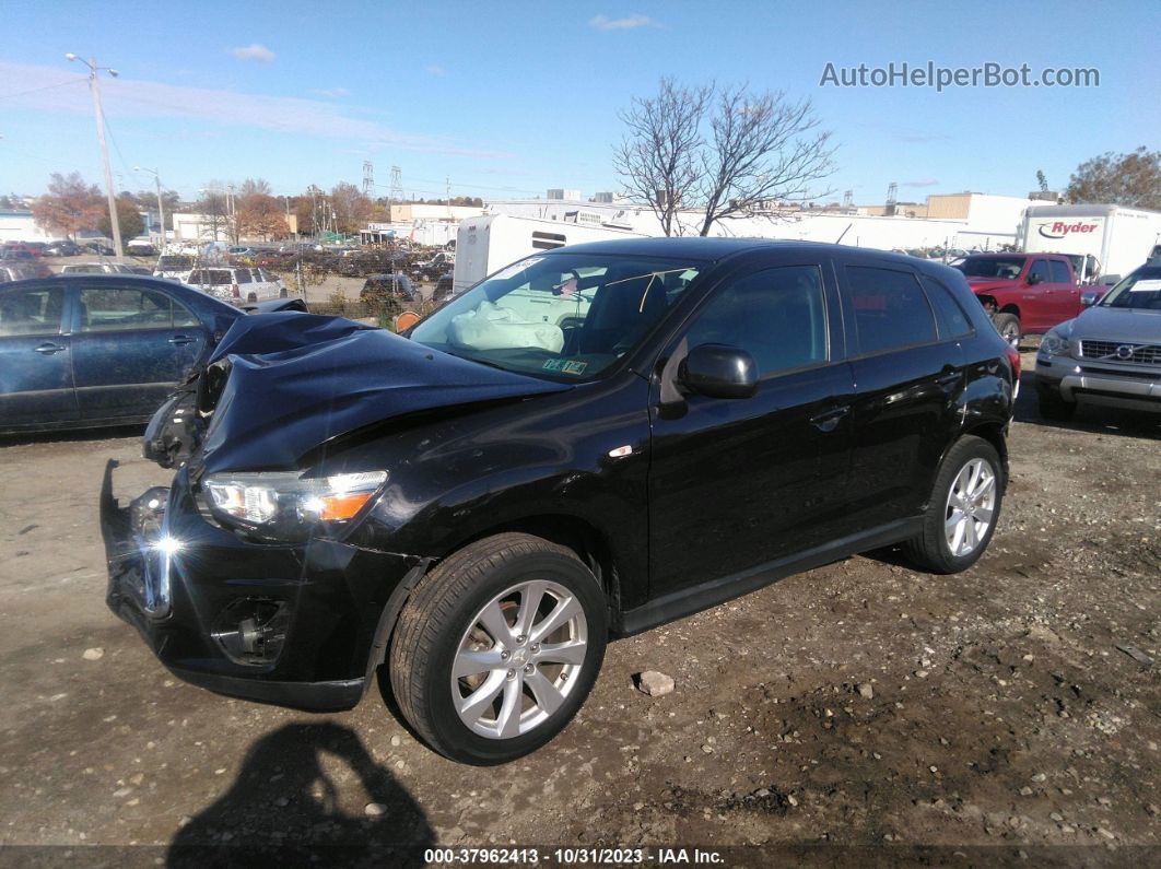 2015 Mitsubishi Outlander Sport Es Black vin: 4A4AR3AU6FE040536