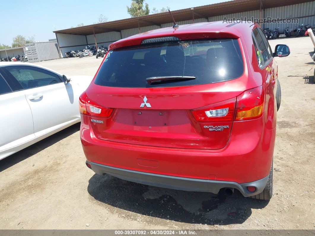 2013 Mitsubishi Outlander Sport Es Burgundy vin: 4A4AR3AU7DE004545