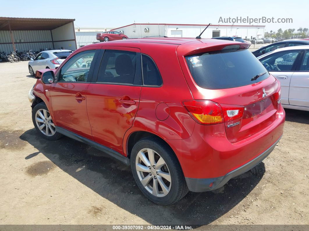 2013 Mitsubishi Outlander Sport Es Burgundy vin: 4A4AR3AU7DE004545