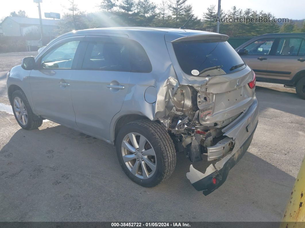 2015 Mitsubishi Outlander Sport Es Серебряный vin: 4A4AR3AU7FE026029