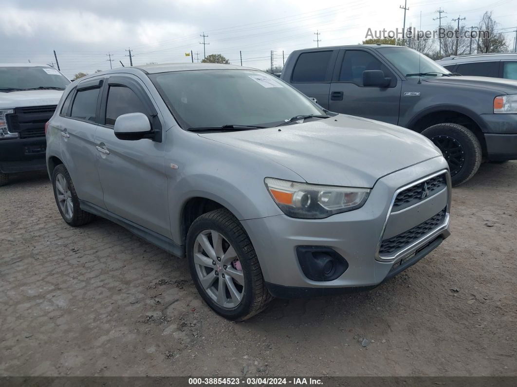 2013 Mitsubishi Outlander Sport Es Silver vin: 4A4AR3AU8DE004912