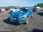 2013 Mitsubishi Outlander Sport Es Blue vin: 4A4AR3AU8DE005591