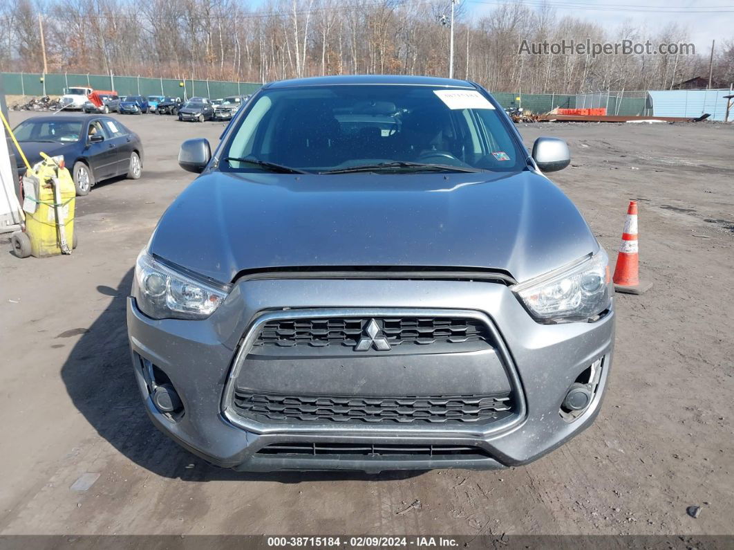 2013 Mitsubishi Outlander Sport Es Gray vin: 4A4AR3AU8DE015361