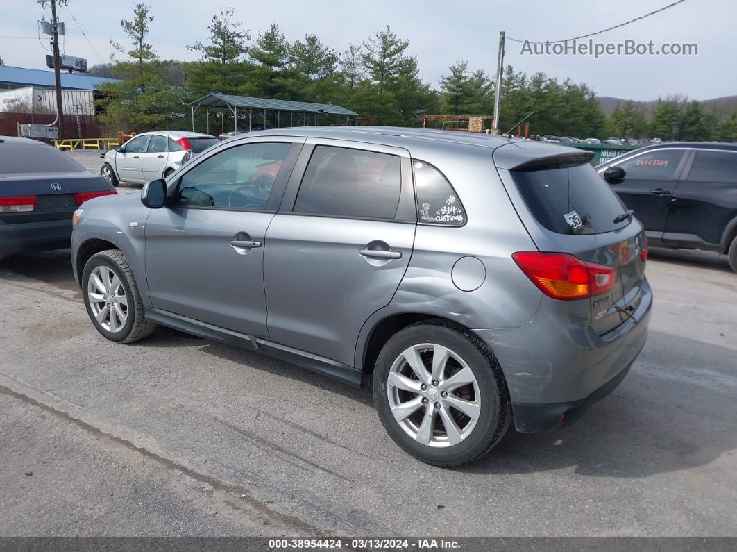 2015 Mitsubishi Outlander Sport Es Gray vin: 4A4AR3AU8FE018439