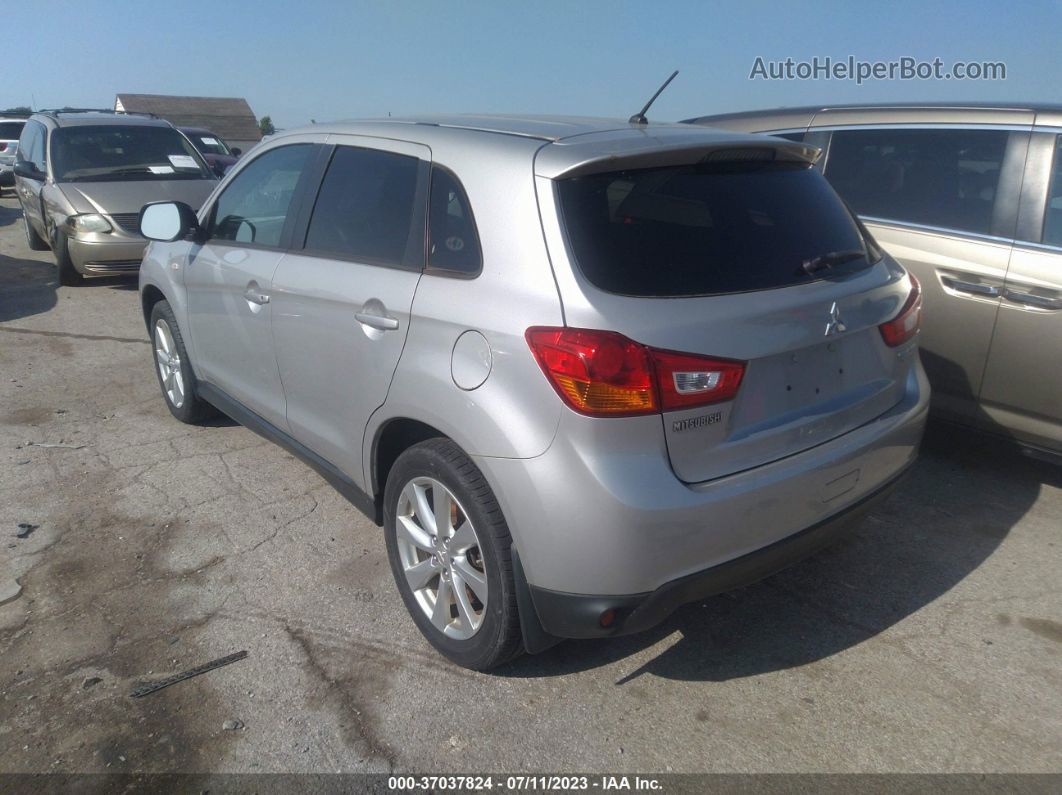 2015 Mitsubishi Outlander Sport Es Silver vin: 4A4AR3AU8FE028193