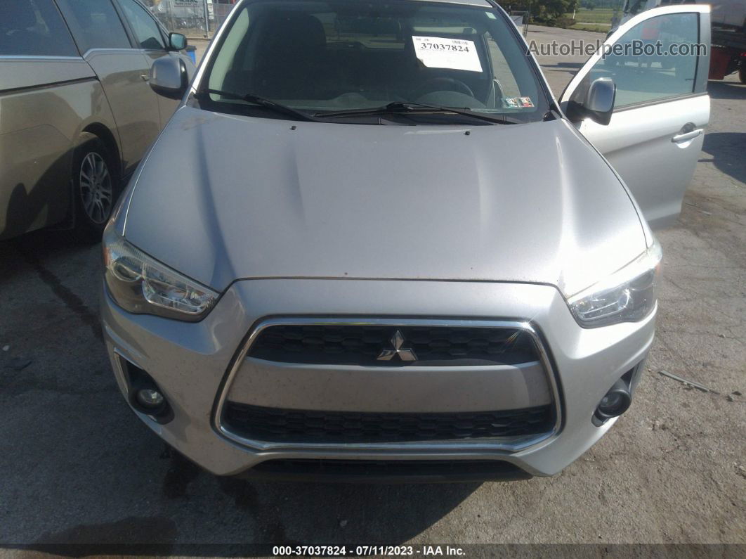 2015 Mitsubishi Outlander Sport Es Silver vin: 4A4AR3AU8FE028193