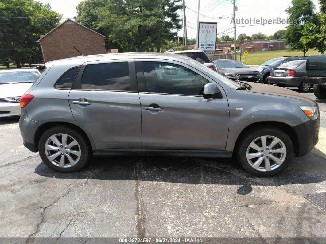 2015 Mitsubishi Outlander Sport Es Gray vin: 4A4AR3AU9FE050770