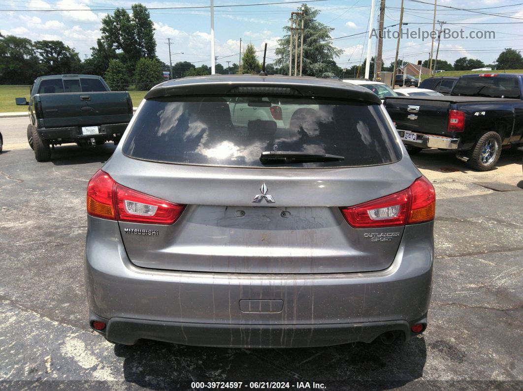 2015 Mitsubishi Outlander Sport Es Gray vin: 4A4AR3AU9FE050770