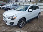 2015 Mitsubishi Outlander Sport Es White vin: 4A4AR3AU9FE050848