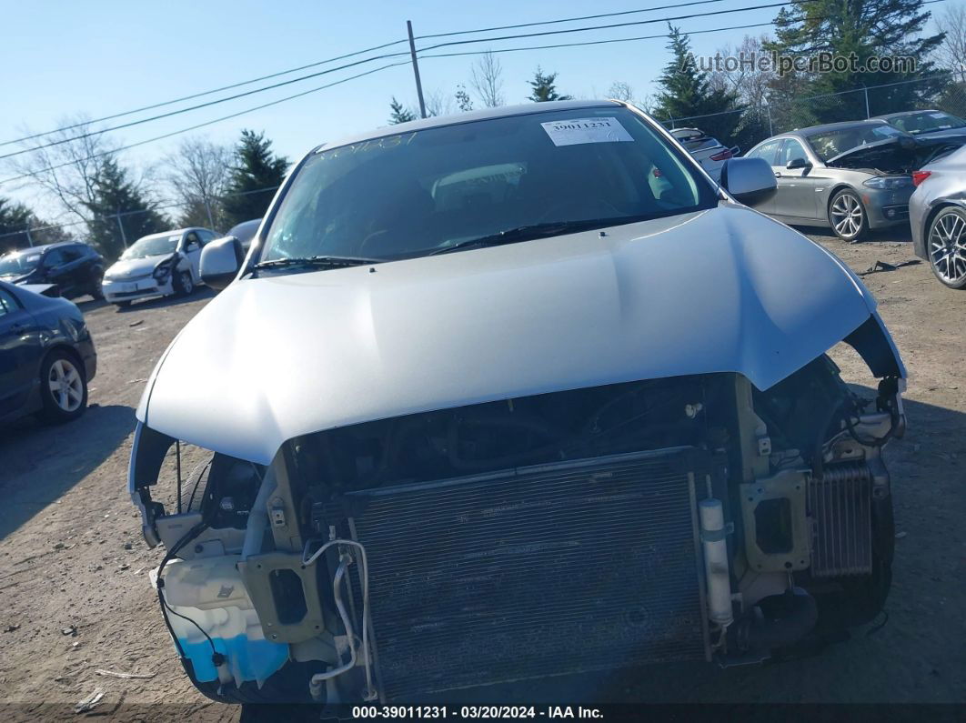 2013 Mitsubishi Outlander Sport Es Silver vin: 4A4AR3AUXDE015720