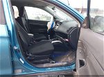 2013 Mitsubishi Outlander Sport Es Blue vin: 4A4AR3AUXDE023414