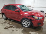 2014 Mitsubishi Outlander Sport Es Red vin: 4A4AR3AUXEE023141