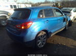 2015 Mitsubishi Outlander Sport Es Blue vin: 4A4AR3AUXFE054276