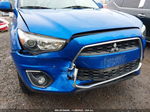 2015 Mitsubishi Outlander Sport Es Blue vin: 4A4AR3AUXFE054245