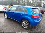 2015 Mitsubishi Outlander Sport Es Blue vin: 4A4AR3AUXFE054245