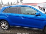 2015 Mitsubishi Outlander Sport Es Blue vin: 4A4AR3AUXFE054245