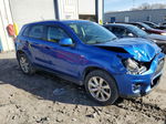 2015 Mitsubishi Outlander Sport Es Blue vin: 4A4AR3AW3FE060454