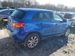 2015 Mitsubishi Outlander Sport Es Blue vin: 4A4AR3AW3FE060454