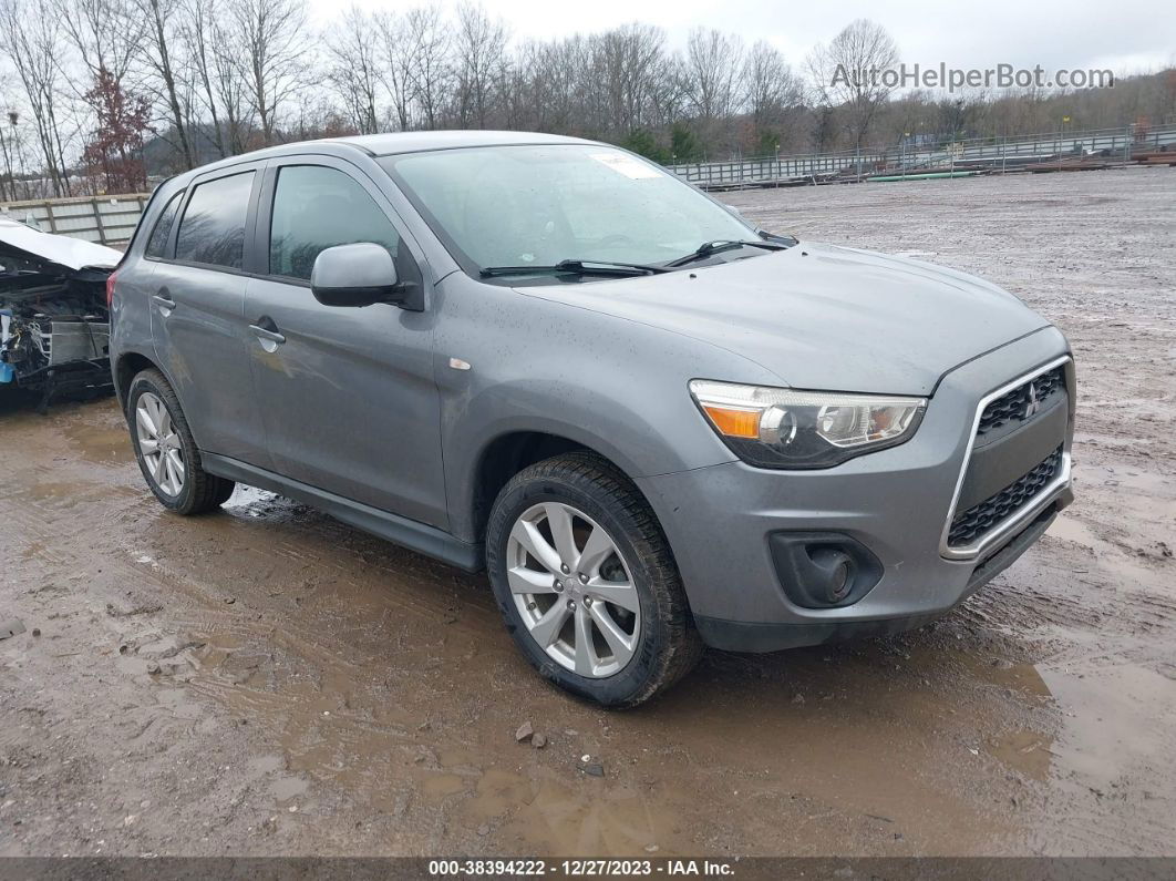 2015 Mitsubishi Outlander Sport Es Gray vin: 4A4AR3AW5FE046474