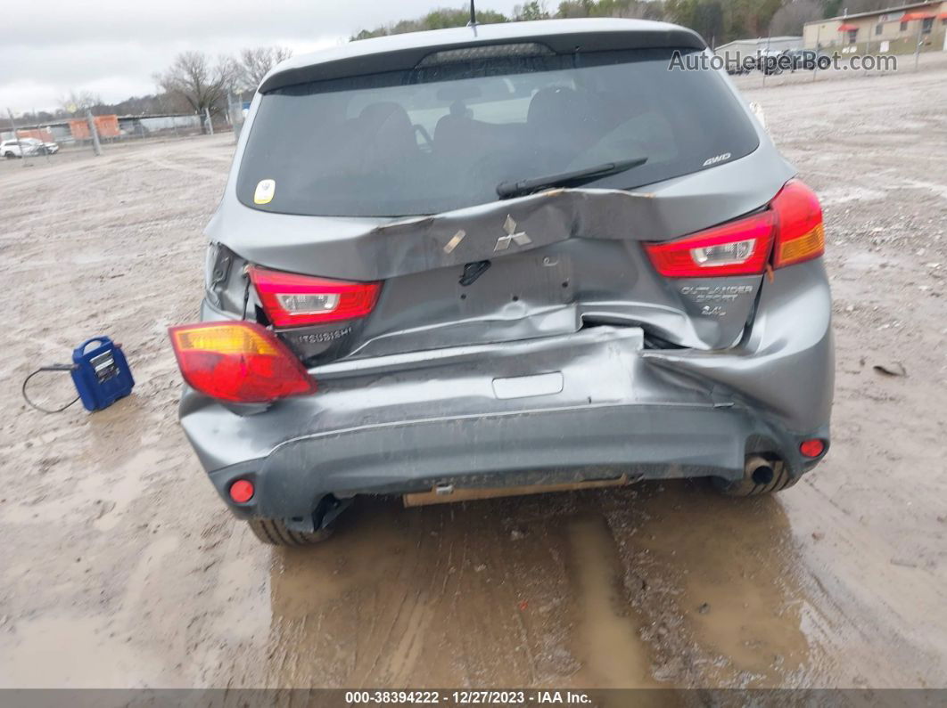 2015 Mitsubishi Outlander Sport Es Gray vin: 4A4AR3AW5FE046474