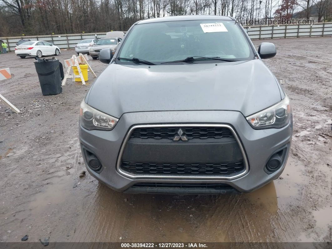 2015 Mitsubishi Outlander Sport Es Gray vin: 4A4AR3AW5FE046474