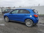 2015 Mitsubishi Outlander Sport Es Blue vin: 4A4AR3AW7FE024881