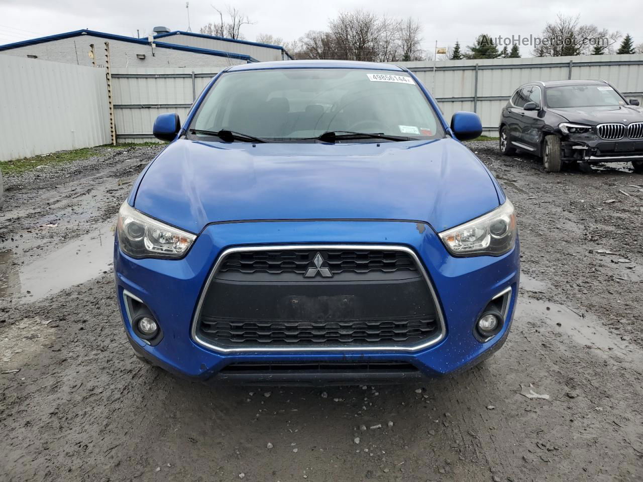 2015 Mitsubishi Outlander Sport Es Blue vin: 4A4AR3AW7FE024881