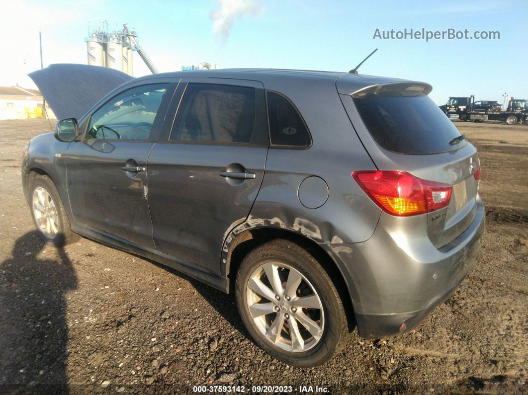 2015 Mitsubishi Outlander Sport 2.4 Es Gray vin: 4A4AR3AW8FE029183