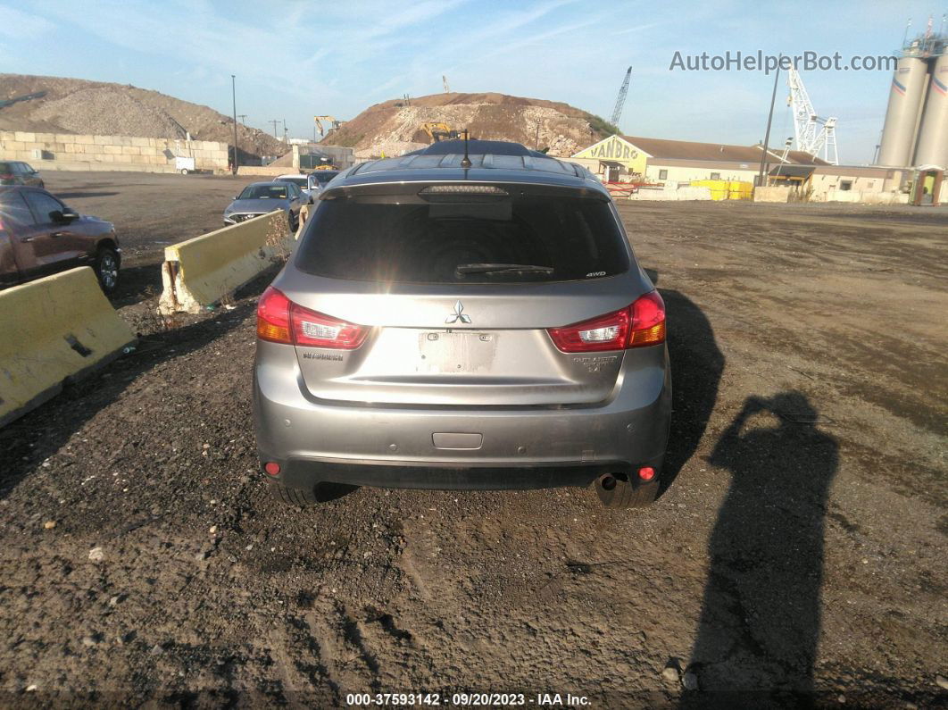 2015 Mitsubishi Outlander Sport 2.4 Es Gray vin: 4A4AR3AW8FE029183