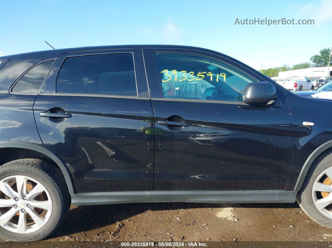 2015 Mitsubishi Outlander Sport Es Black vin: 4A4AR3AW8FE037039