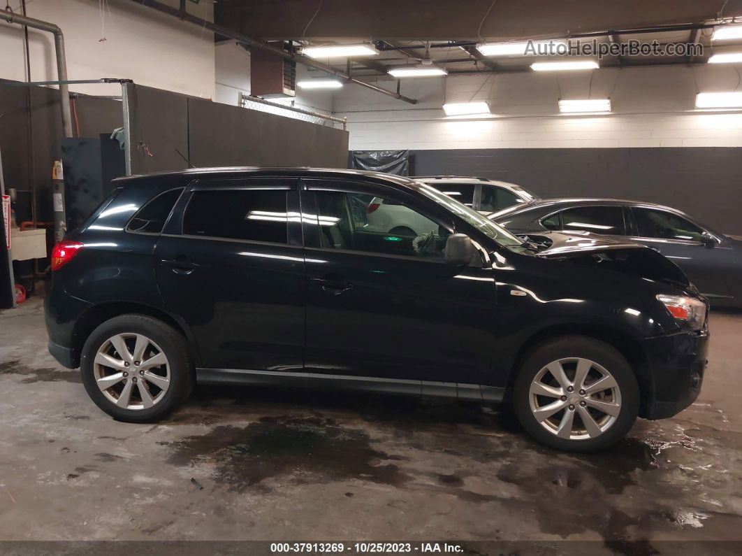 2015 Mitsubishi Outlander Sport 2.4 Es Черный vin: 4A4AR3AW8FE038790