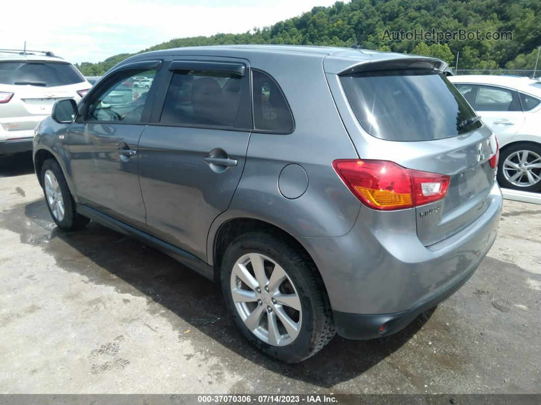 2015 Mitsubishi Outlander Sport 2.4 Es Gray vin: 4A4AR3AW8FE062040