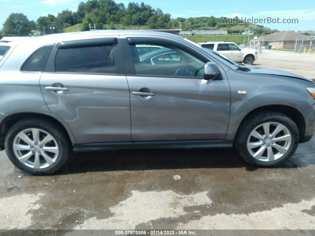 2015 Mitsubishi Outlander Sport 2.4 Es Gray vin: 4A4AR3AW8FE062040