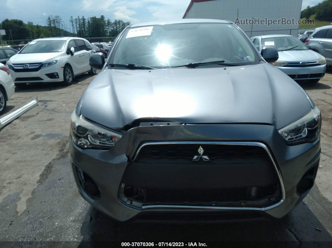 2015 Mitsubishi Outlander Sport 2.4 Es Gray vin: 4A4AR3AW8FE062040