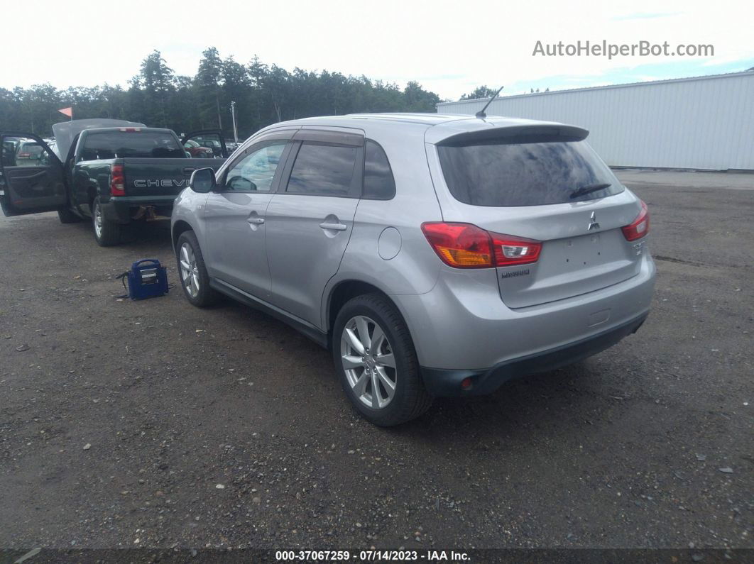 2015 Mitsubishi Outlander Sport 2.4 Es Серебряный vin: 4A4AR3AW9FE040936